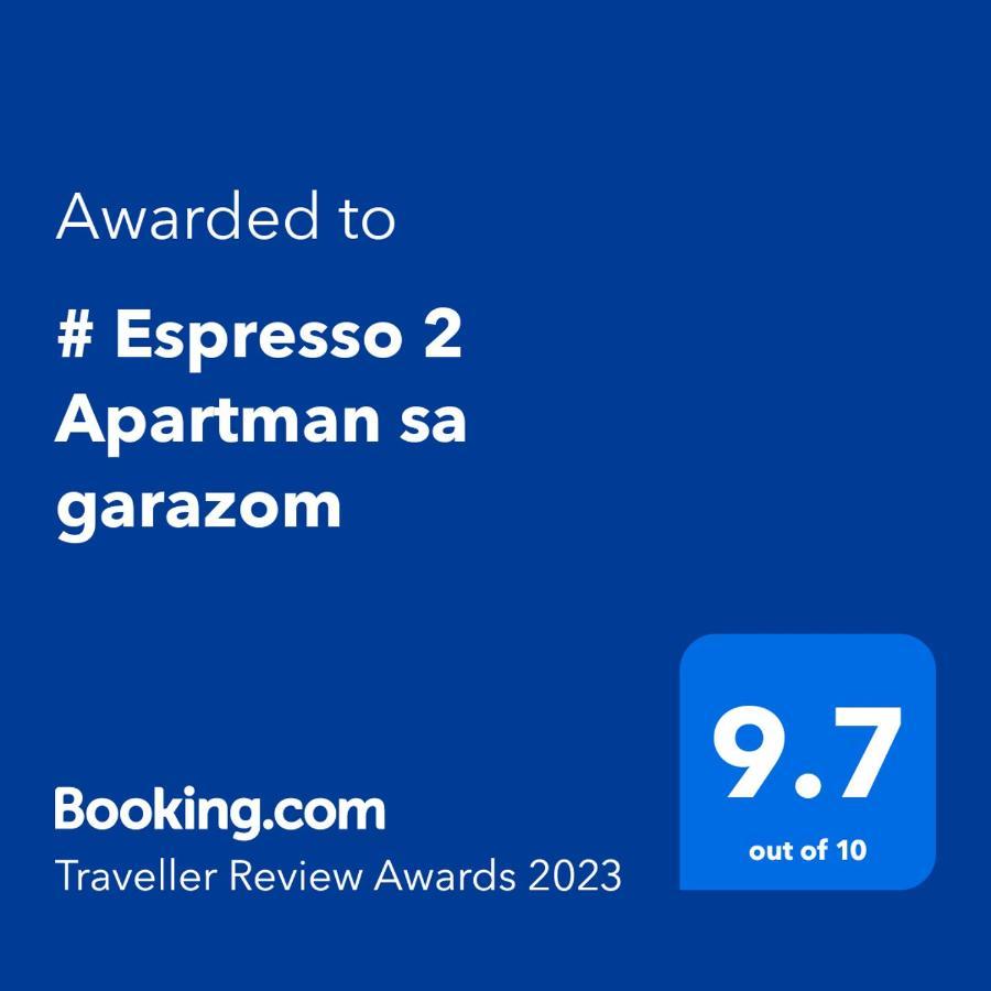 # Espresso 2 Apartman Sa Garazom Сремска-Митровица Экстерьер фото
